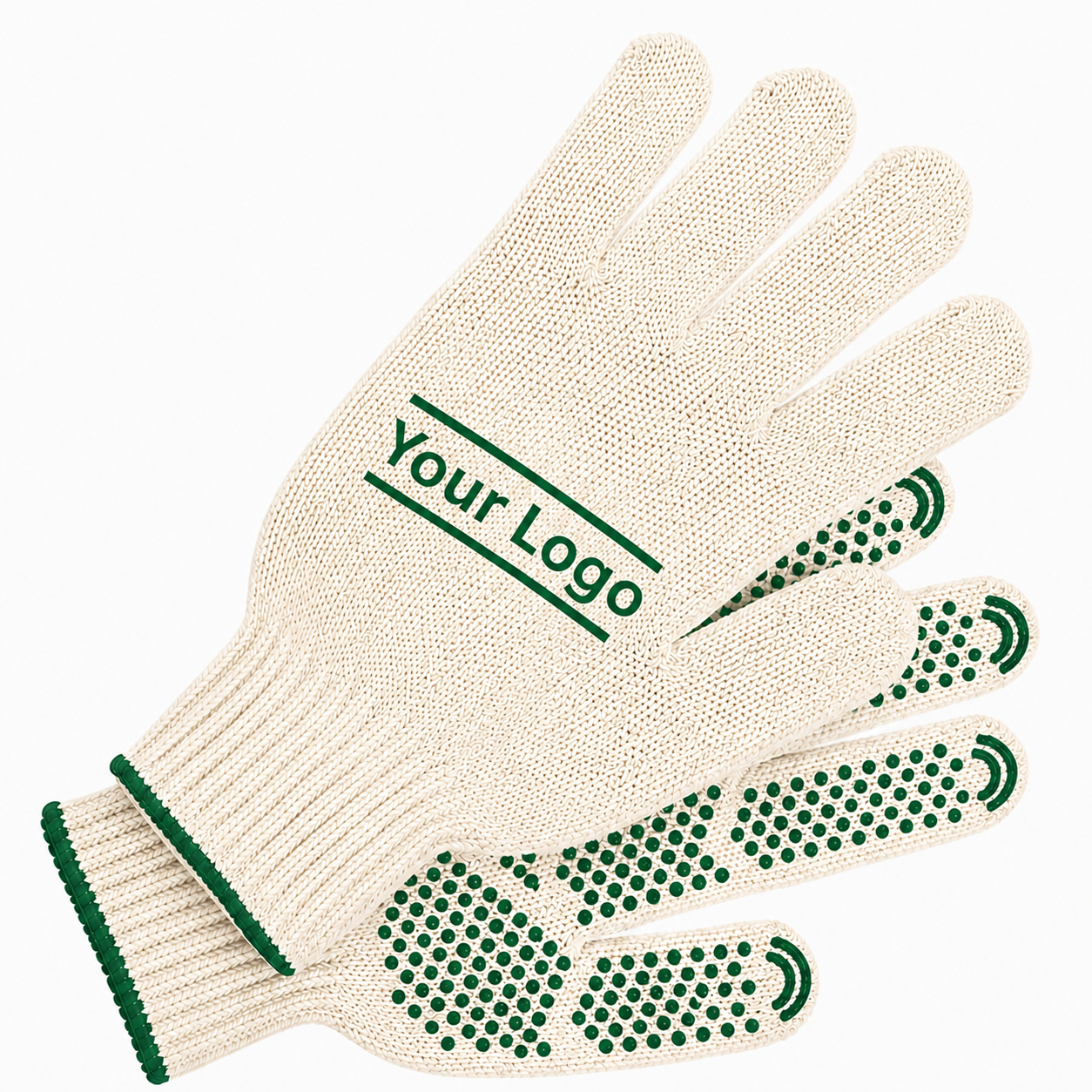 	Montagehandschuhe mit PVC-Noppen individuell bedrucken