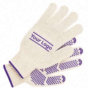 Feinstrickhandschuhe nahtlos mit PVC-Noppen individuell...